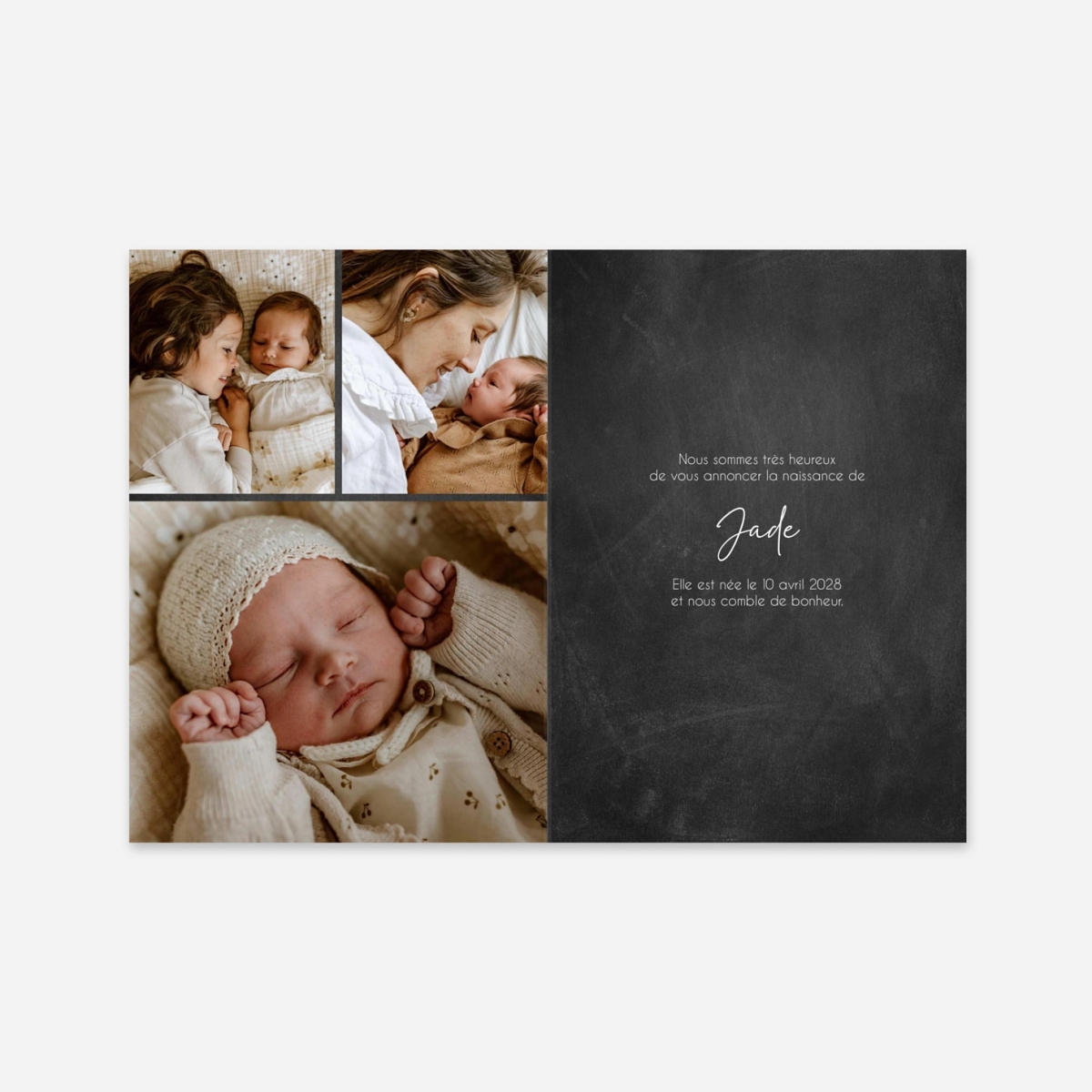 Faire-part naissance Petit Tableau