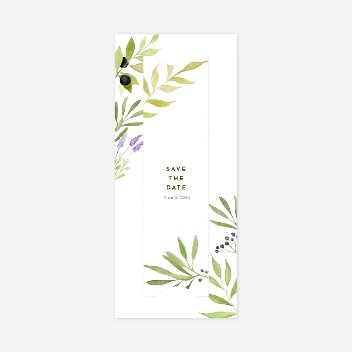 Save the date Quatre saisons