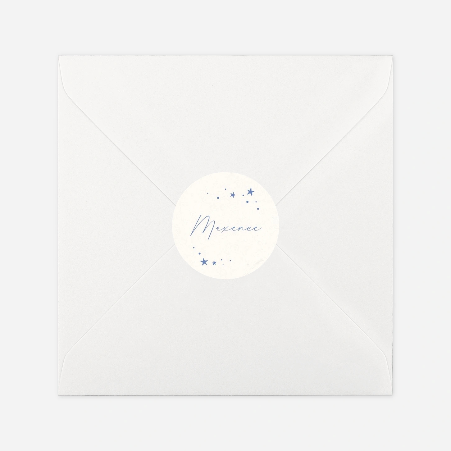 Stickers naissance Rêve bleu