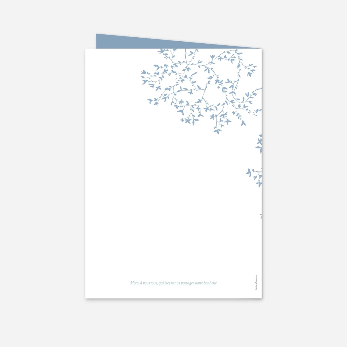 Livret de messe mariage Reflets dans l'eau