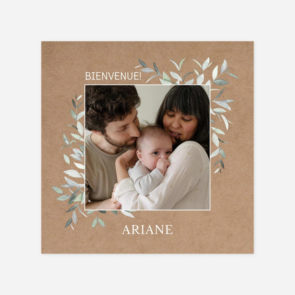 Faire-part naissance Petite pousse