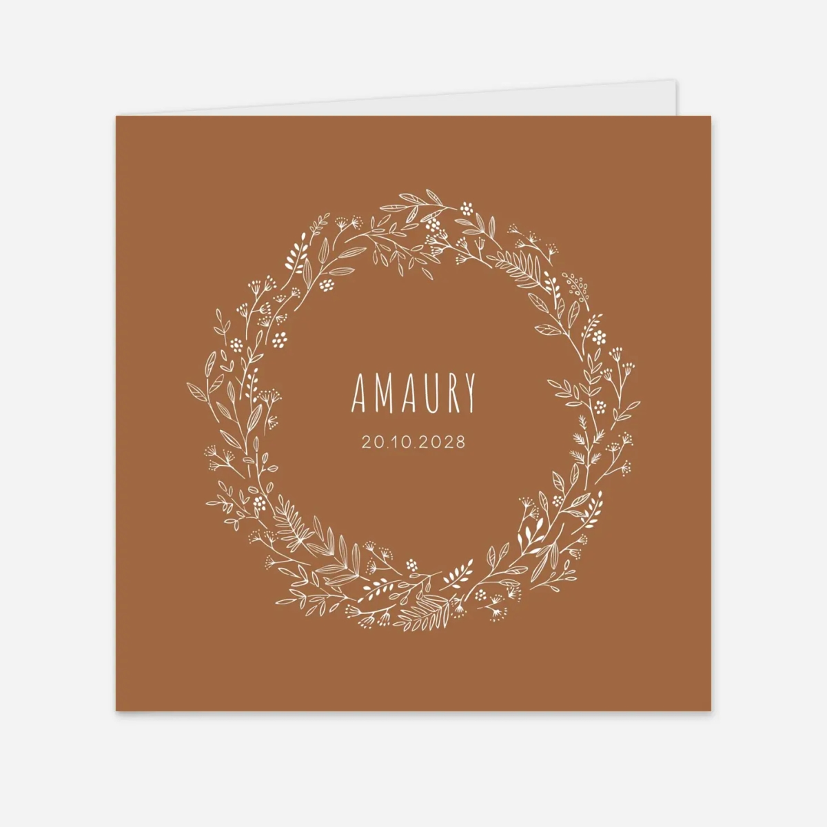 Faire-part naissance Ronde des prés