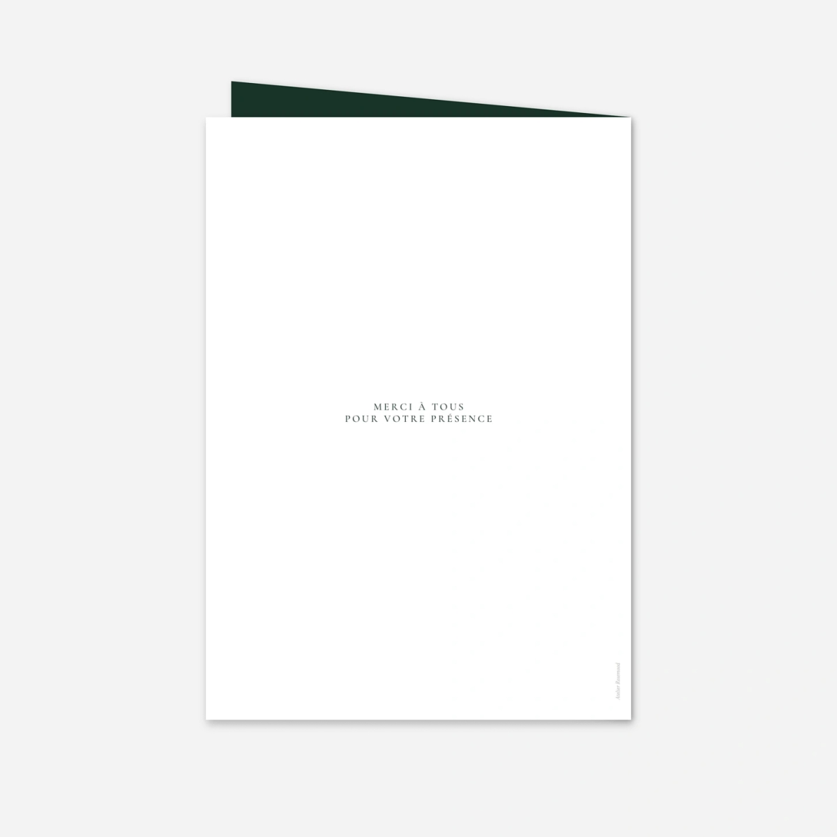 Livret de messe mariage Ronde des prés