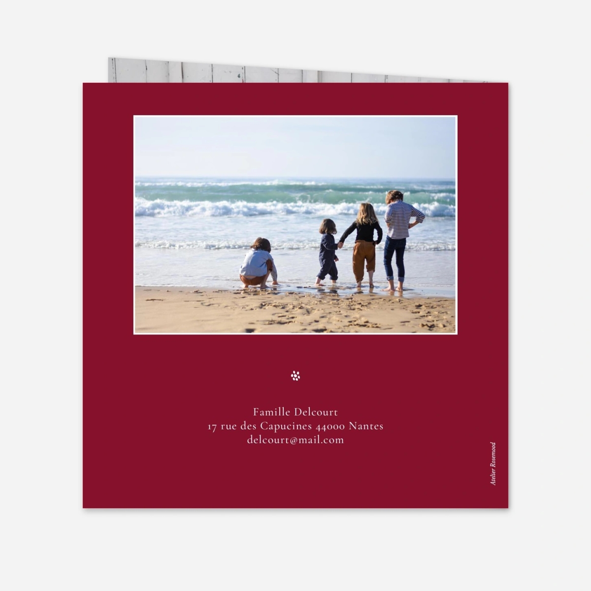 Carte de voeux Ronde des prés