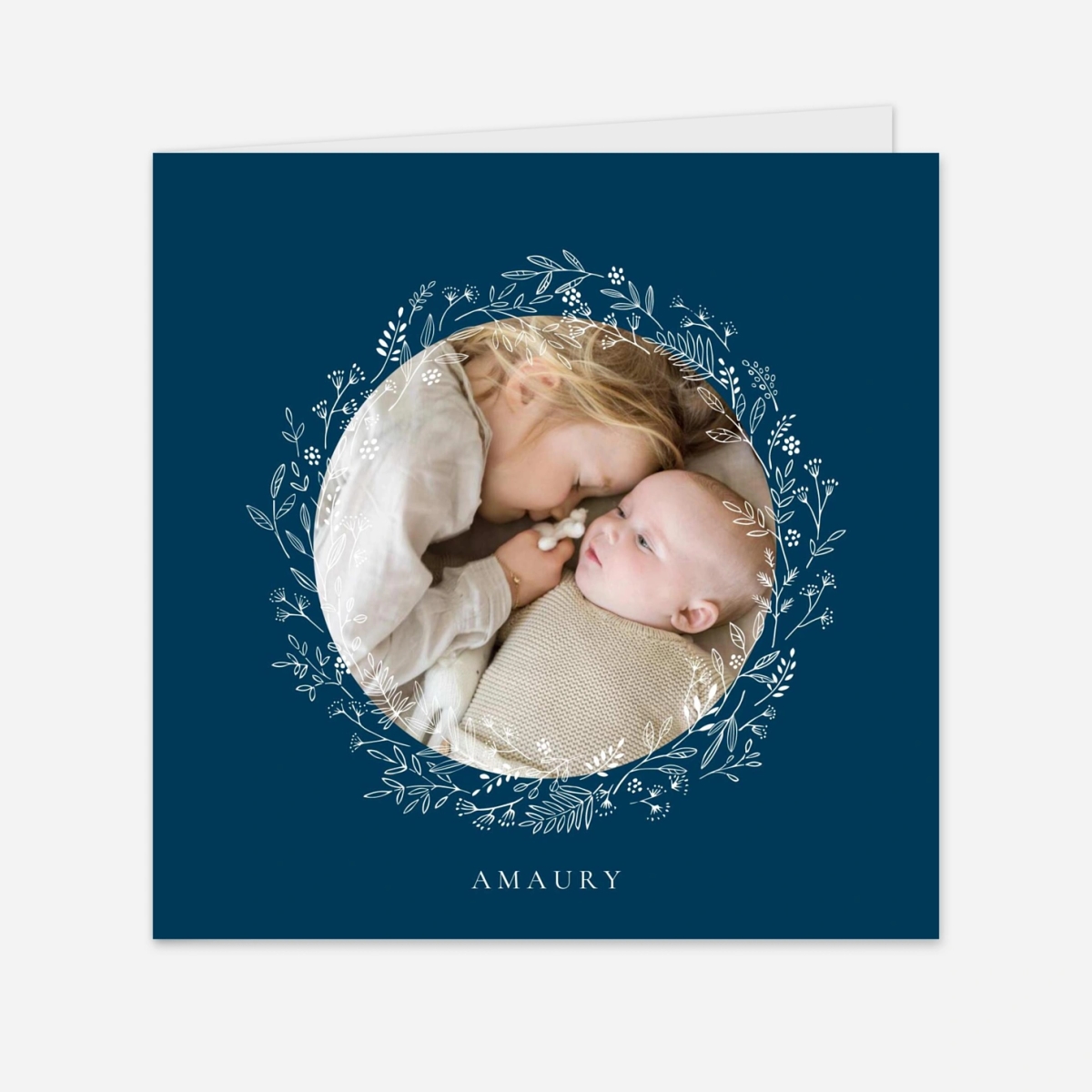 Faire-part naissance Ronde des prés