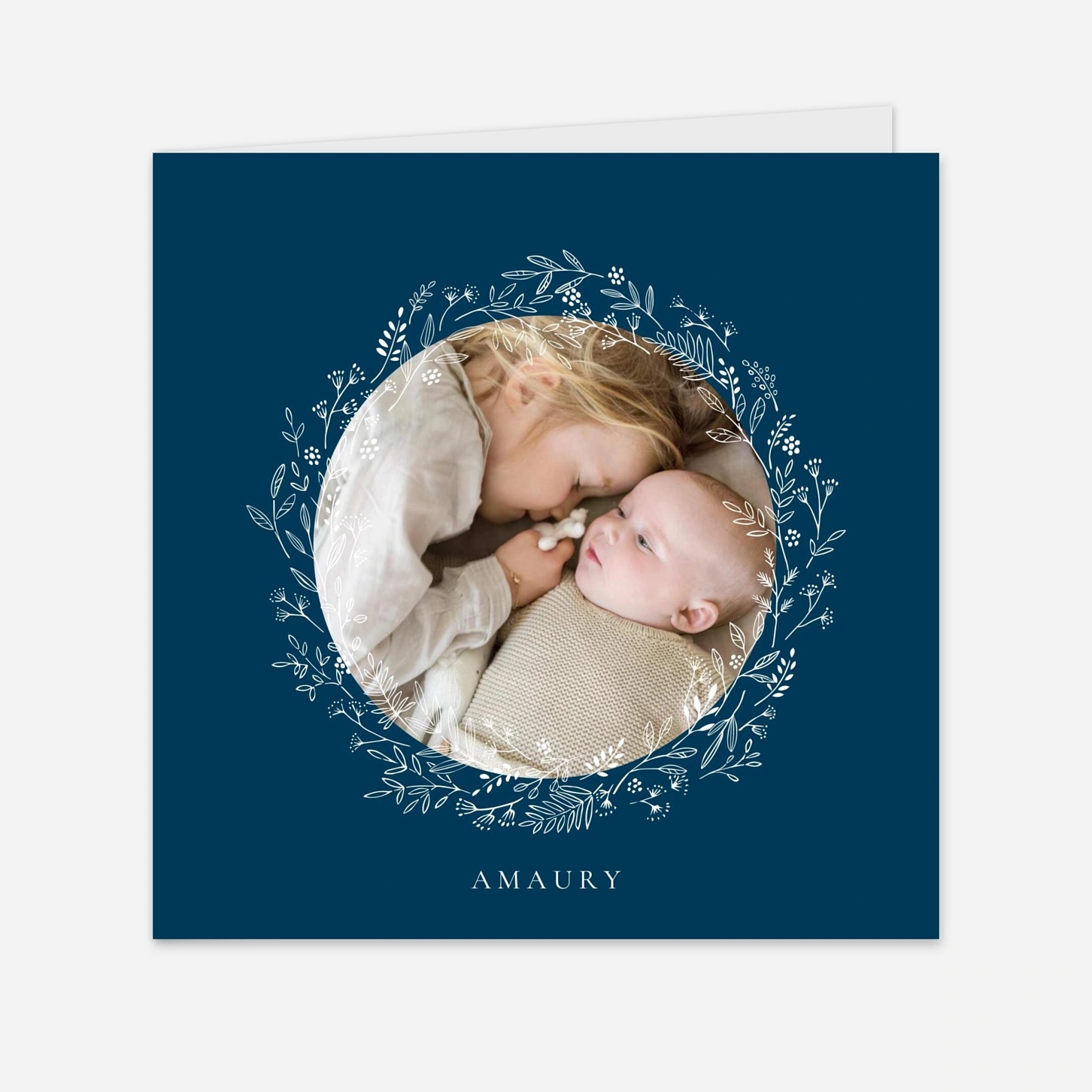 Faire-part naissance Ronde des prés