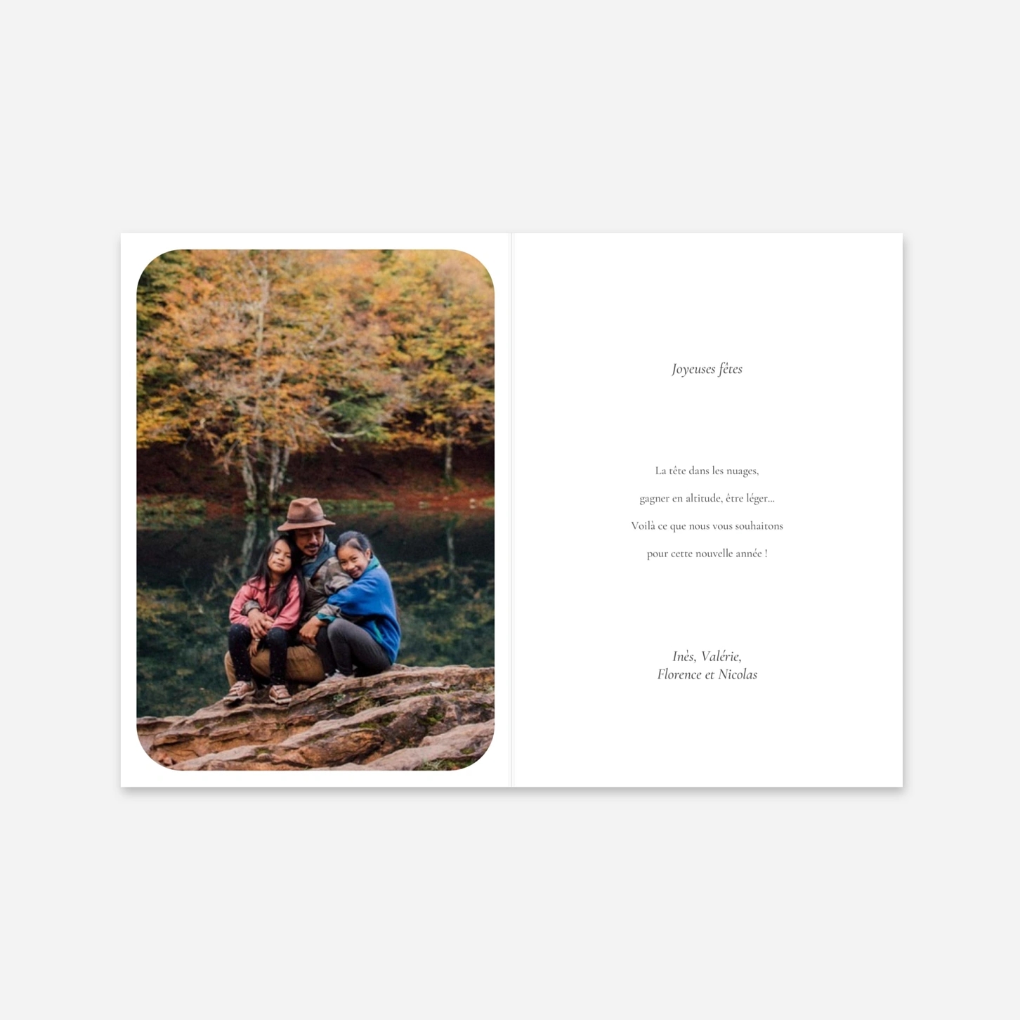 Carte de voeux Renouveau