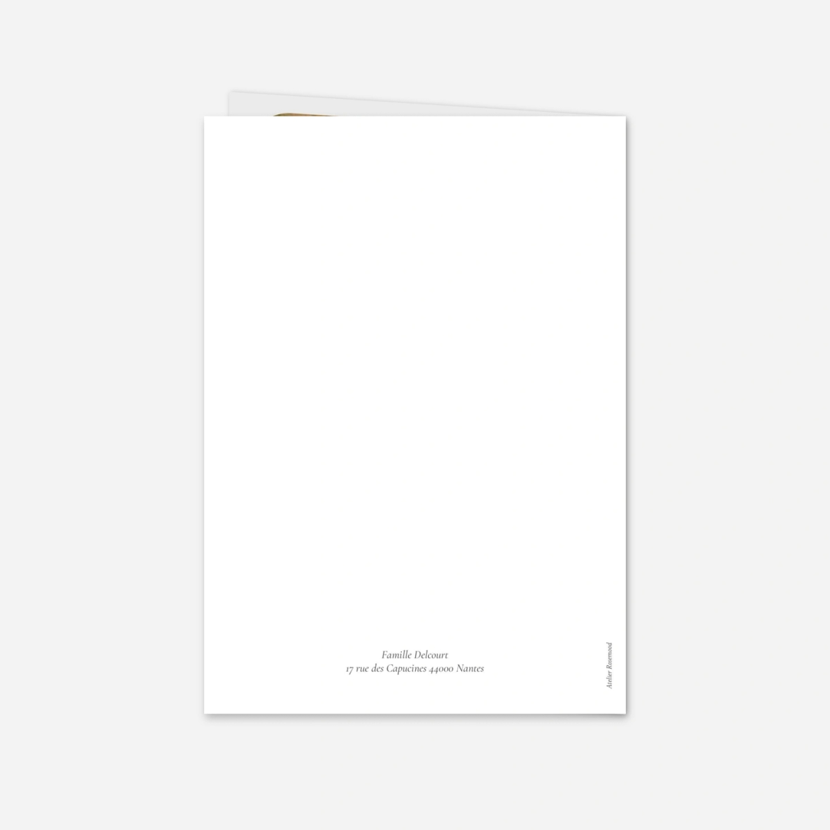 Carte de voeux Renouveau