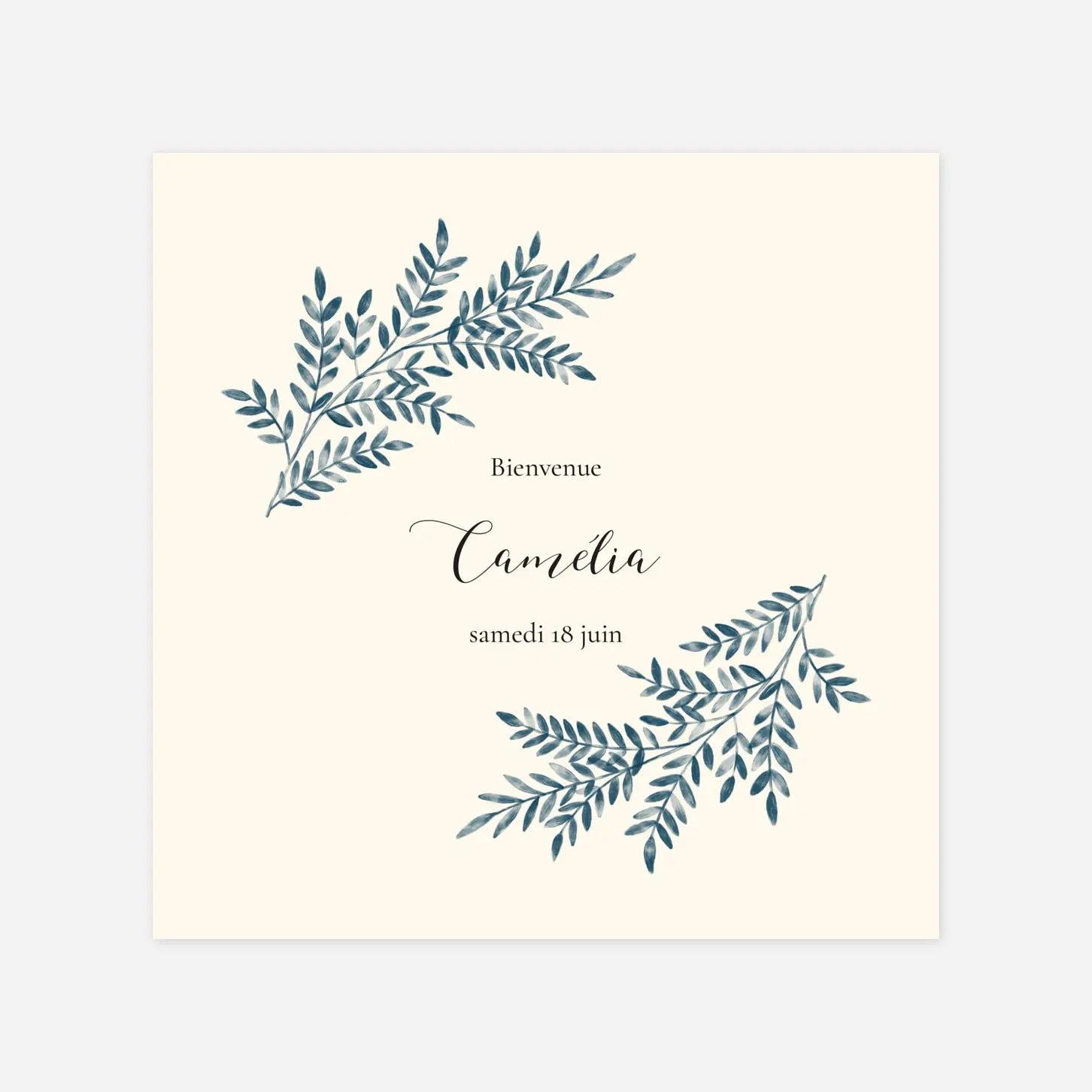 Faire-part naissance Ritournelle