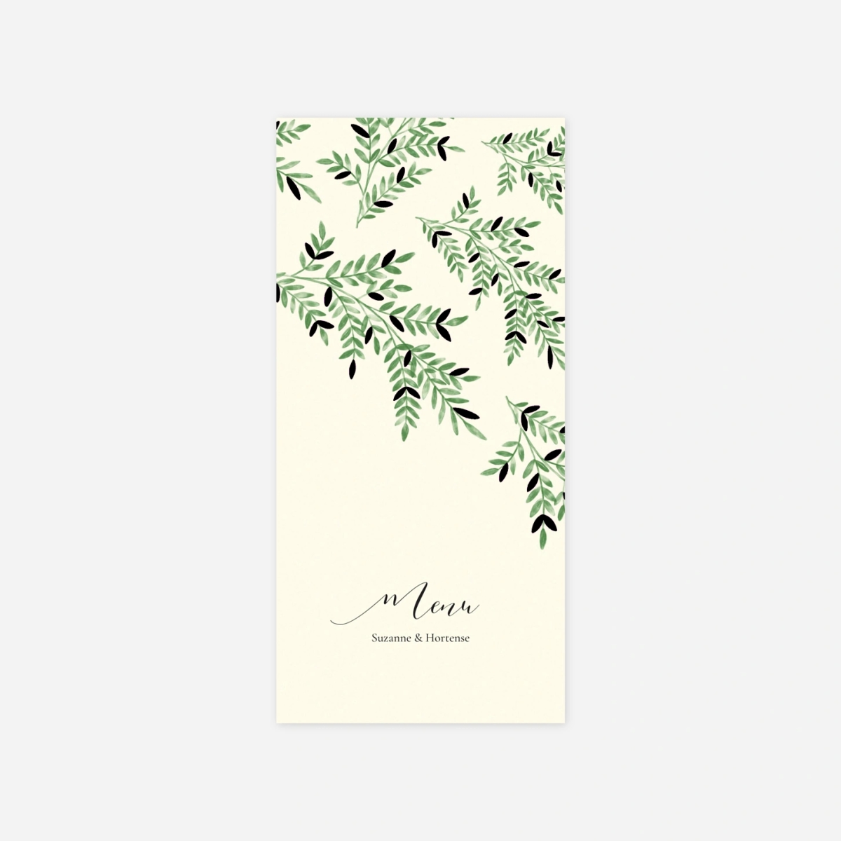 Menu mariage Ritournelle