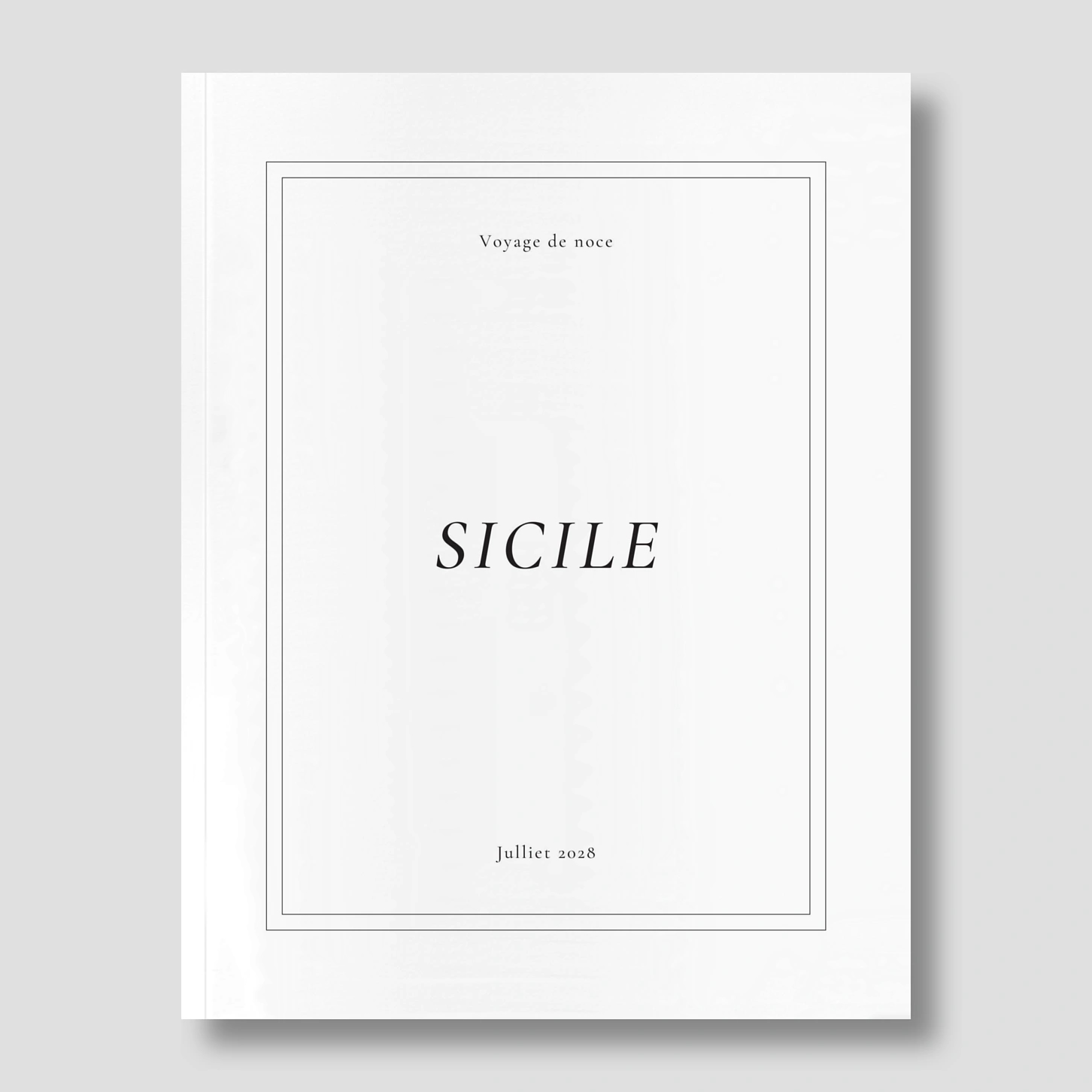 Album photo souple Script