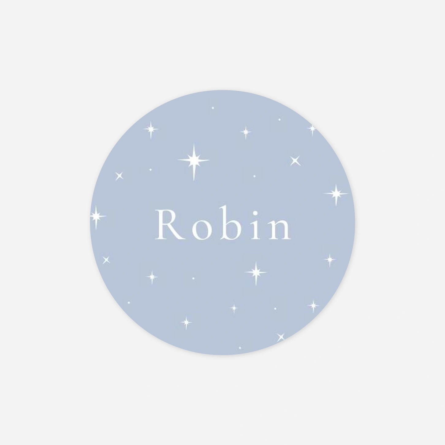 Stickers naissance Sous les étoiles