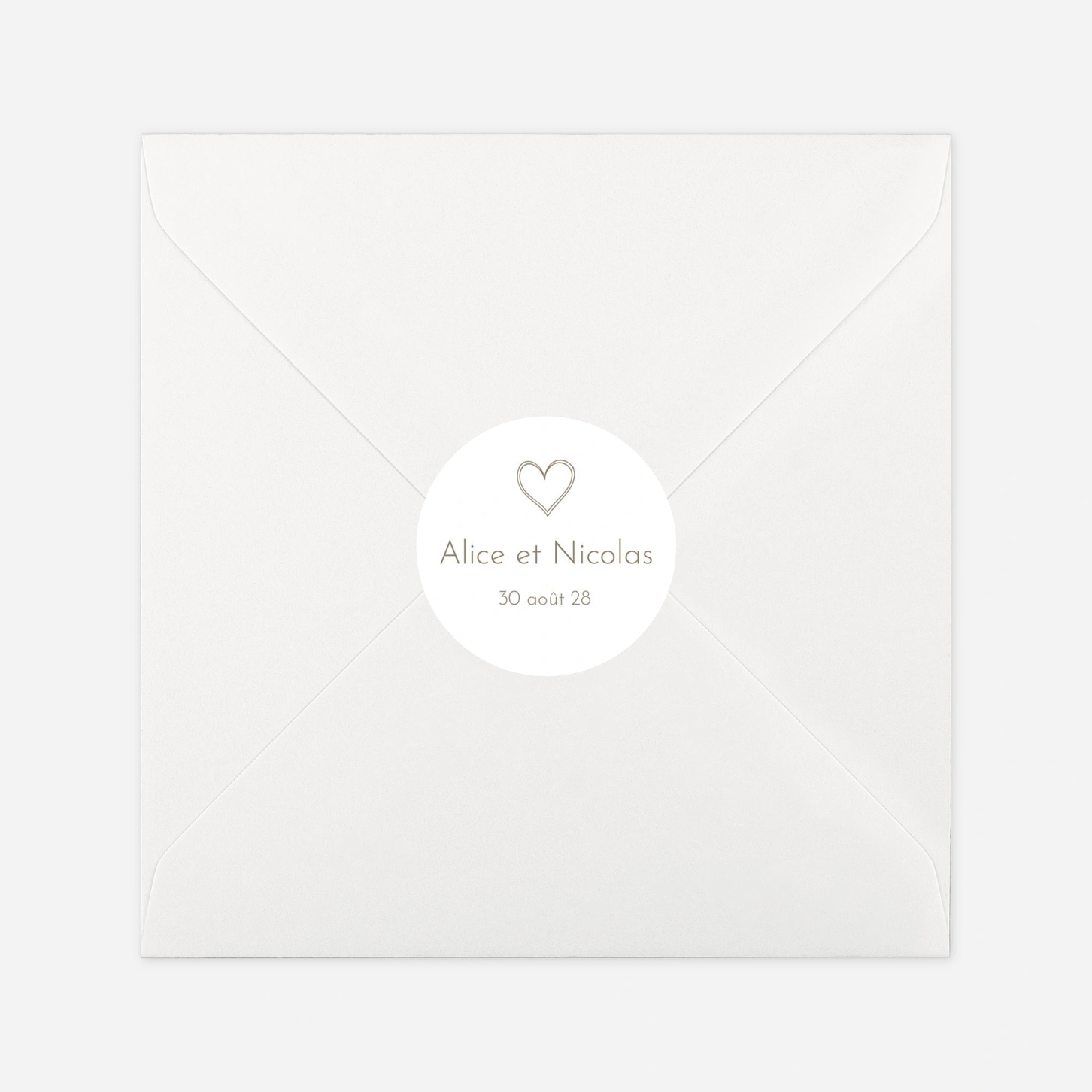Stickers mariage Signes d’Amour