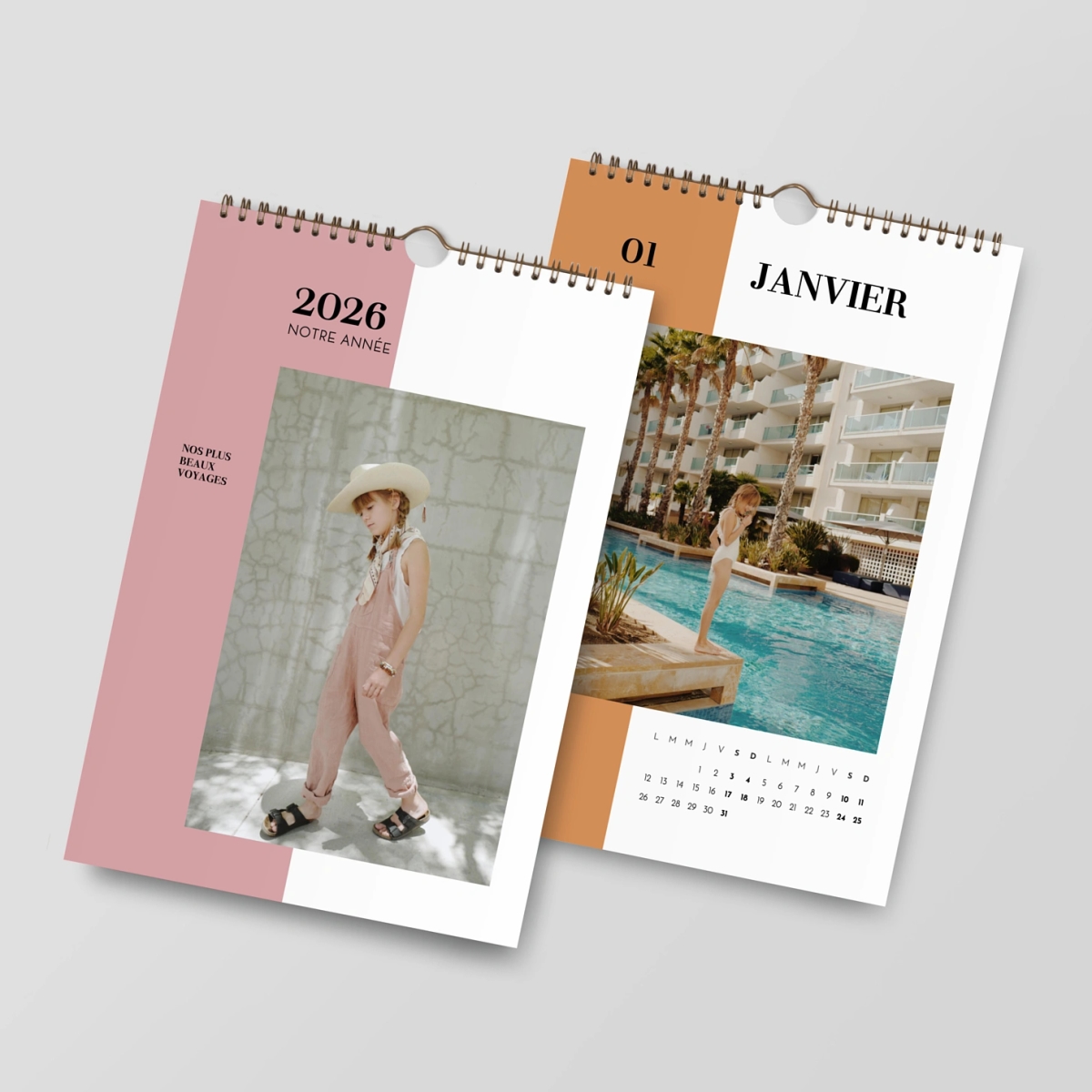 Calendrier mural Signature chromatique