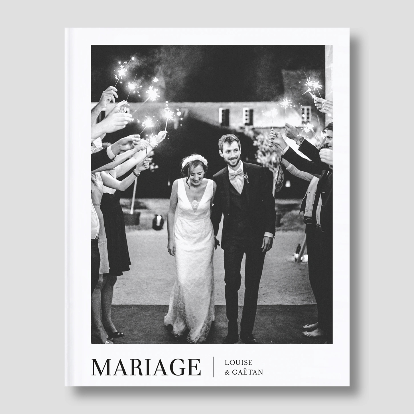 Album photo rigide Simple Élégance