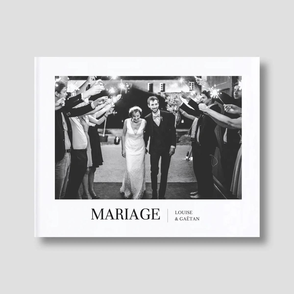 Album photo ouverture à plat Simple Élégance