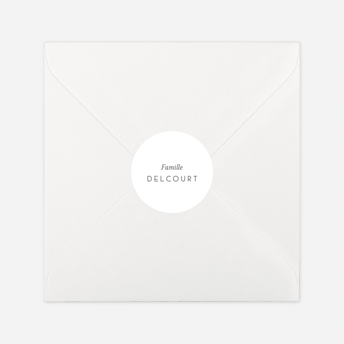 Étiquette cadeau Noël Simplement