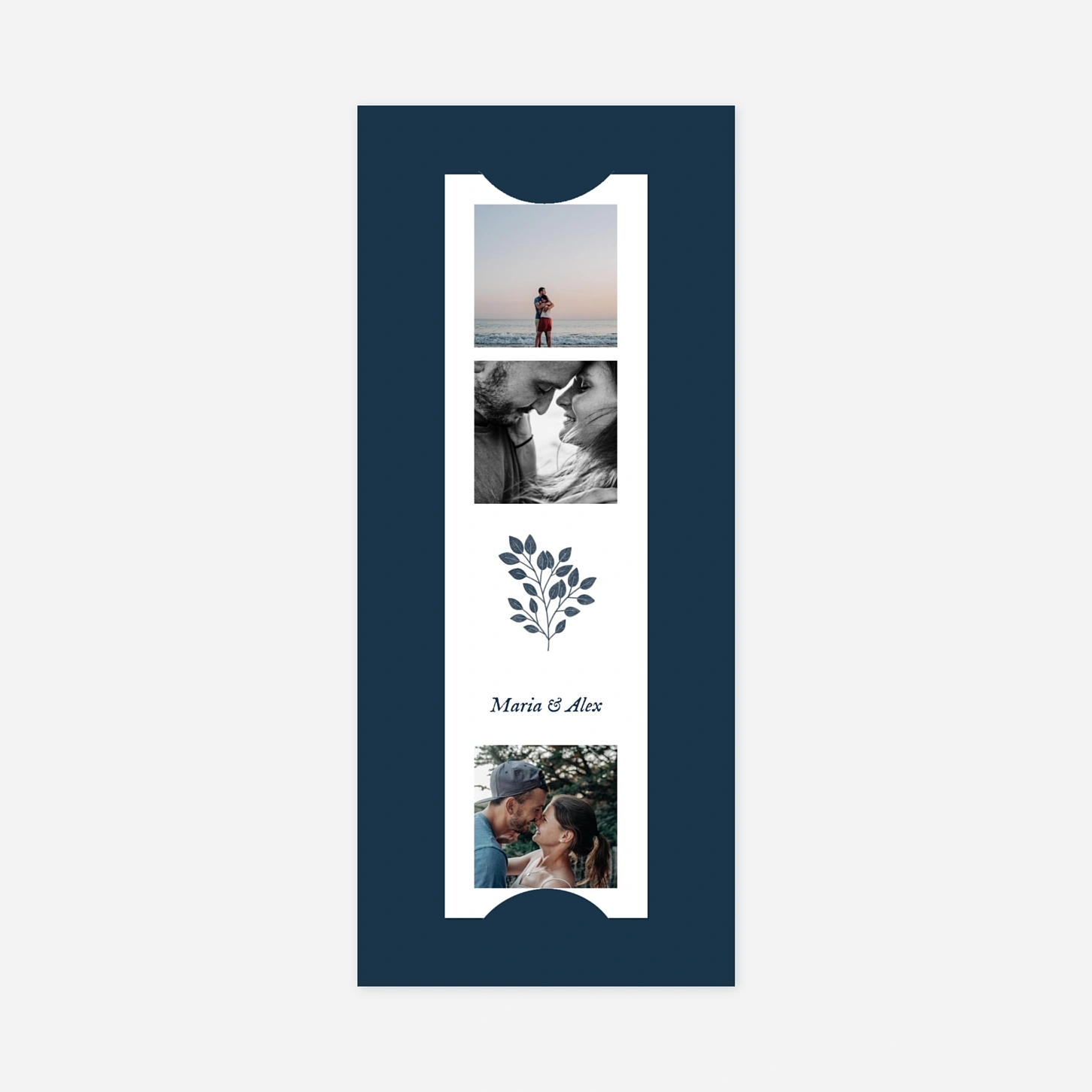 Faire-part mariage Signature végétale