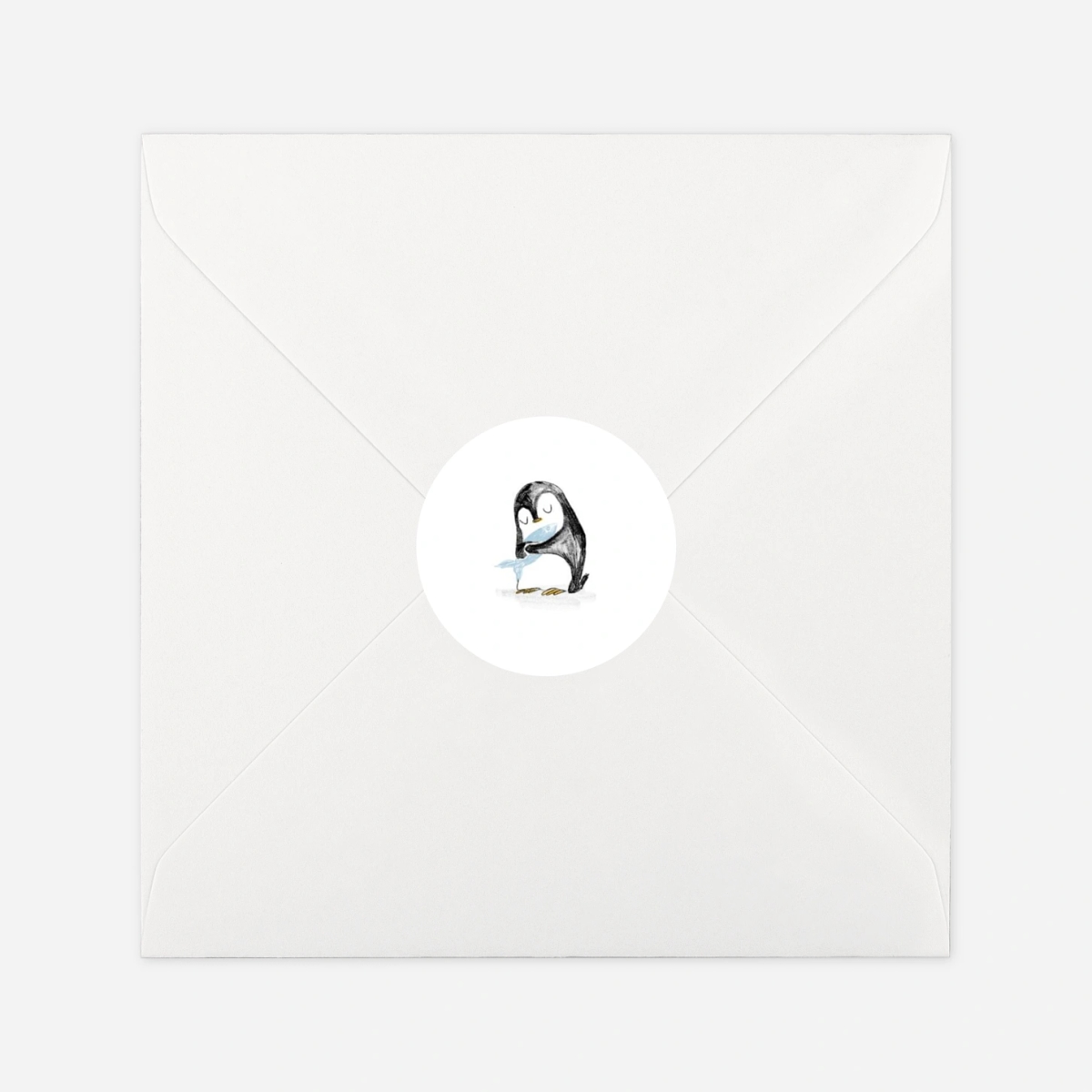 Stickers naissance Sur la banquise