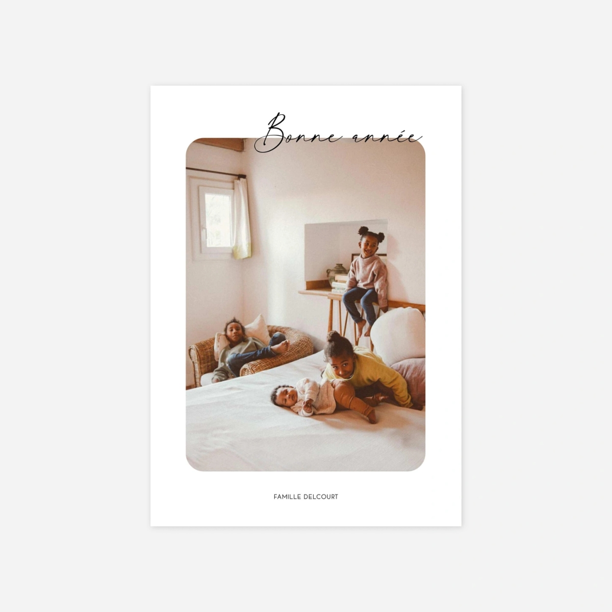 Carte de voeux Sobrement