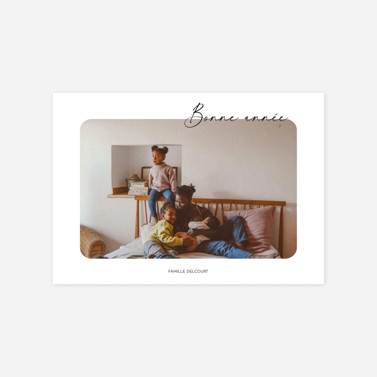 Carte de voeux Sobrement