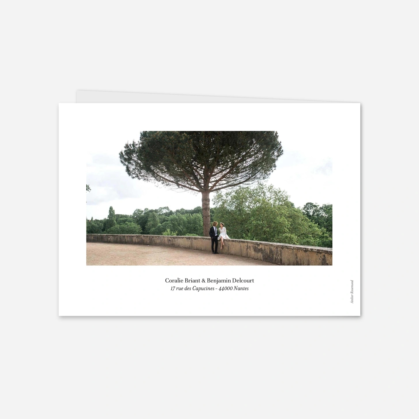 Carte de remerciements Solstice d'été