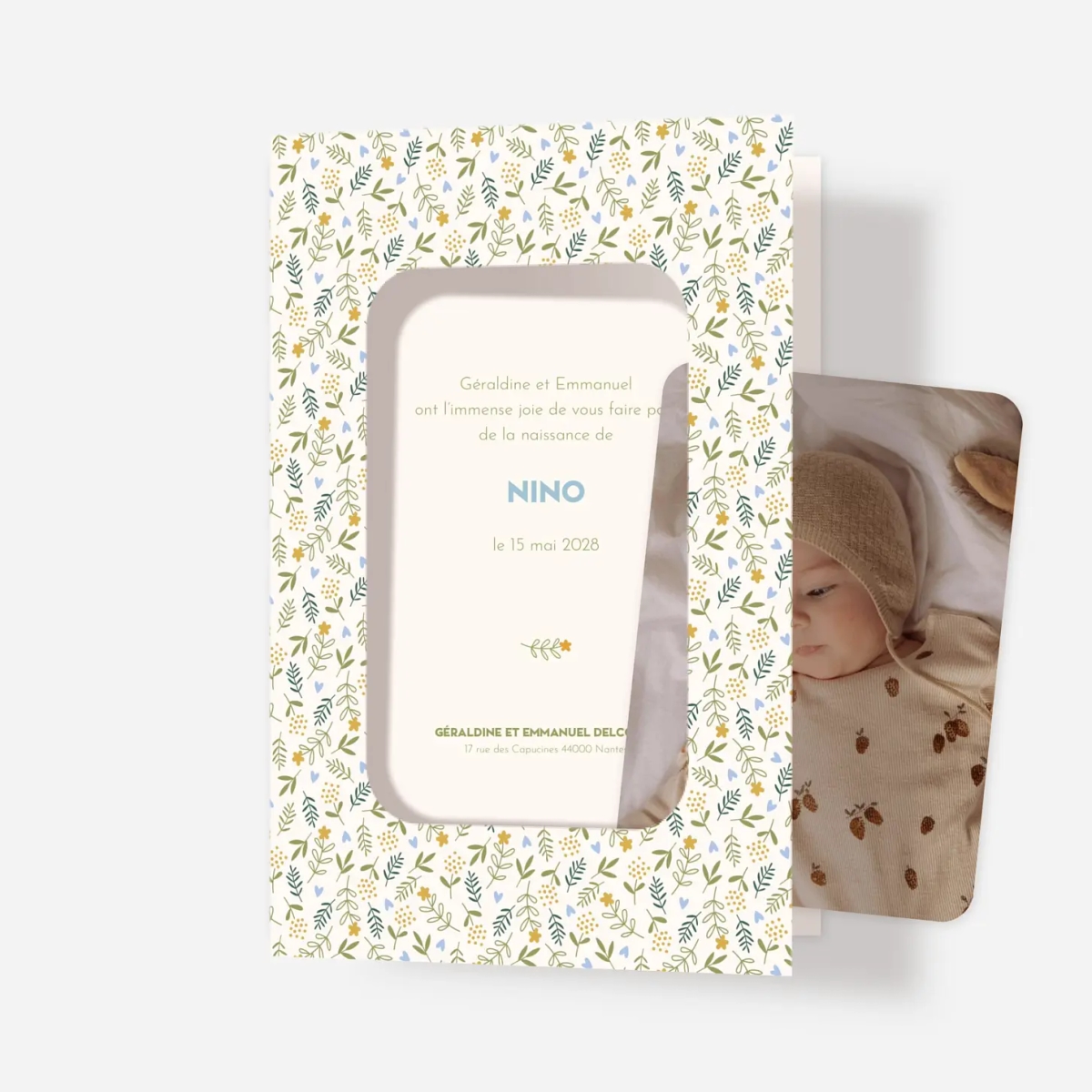 Faire-part naissance Sweet liberty