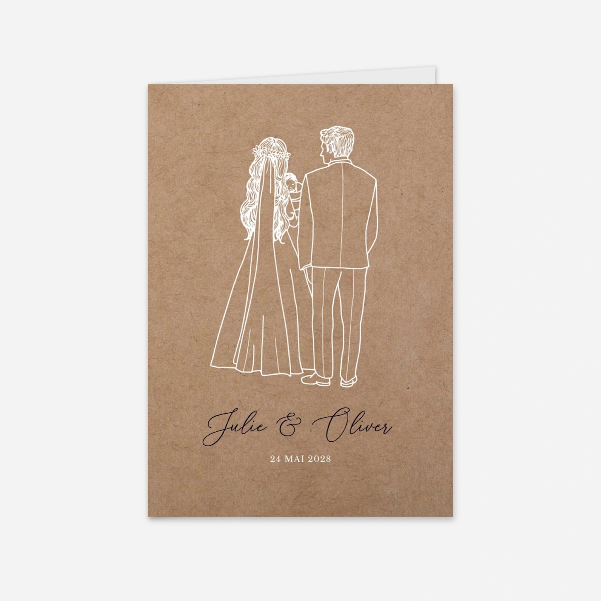 Faire-part mariage Romance éternelle