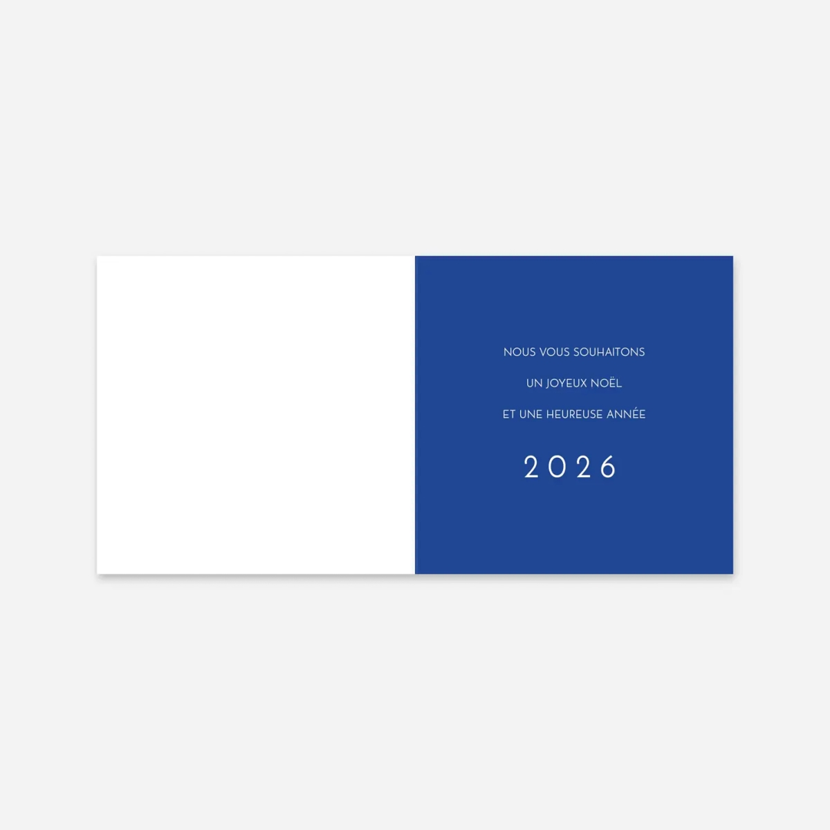 Carte de voeux The photo !