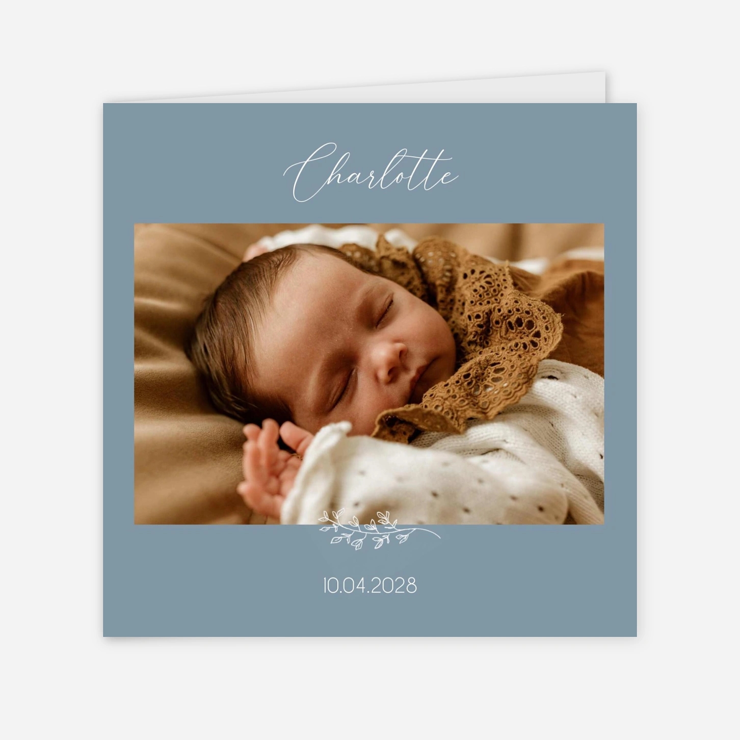 Faire-part naissance Très léger