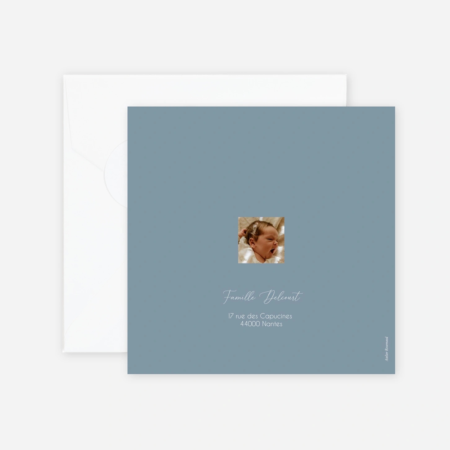 Faire-part naissance Très léger