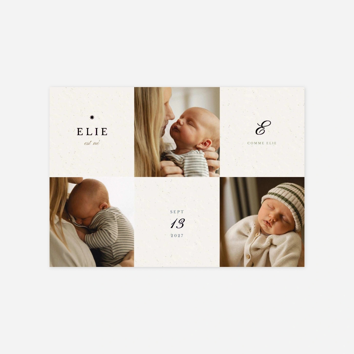 Faire-part naissance Ton histoire