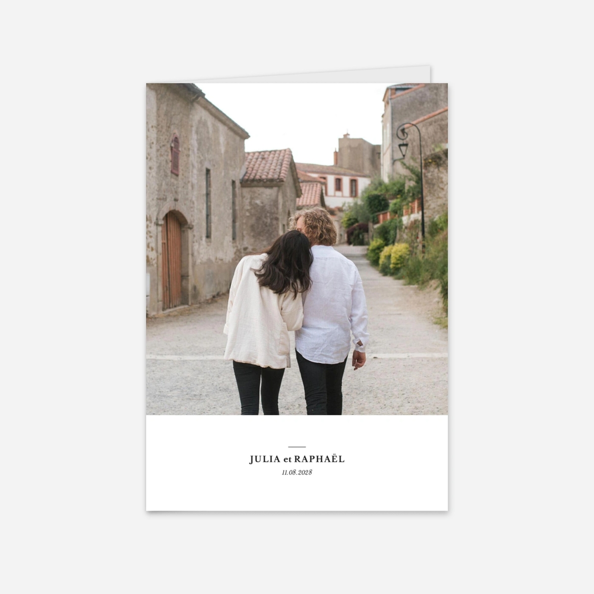 Faire-part mariage Tout simplement