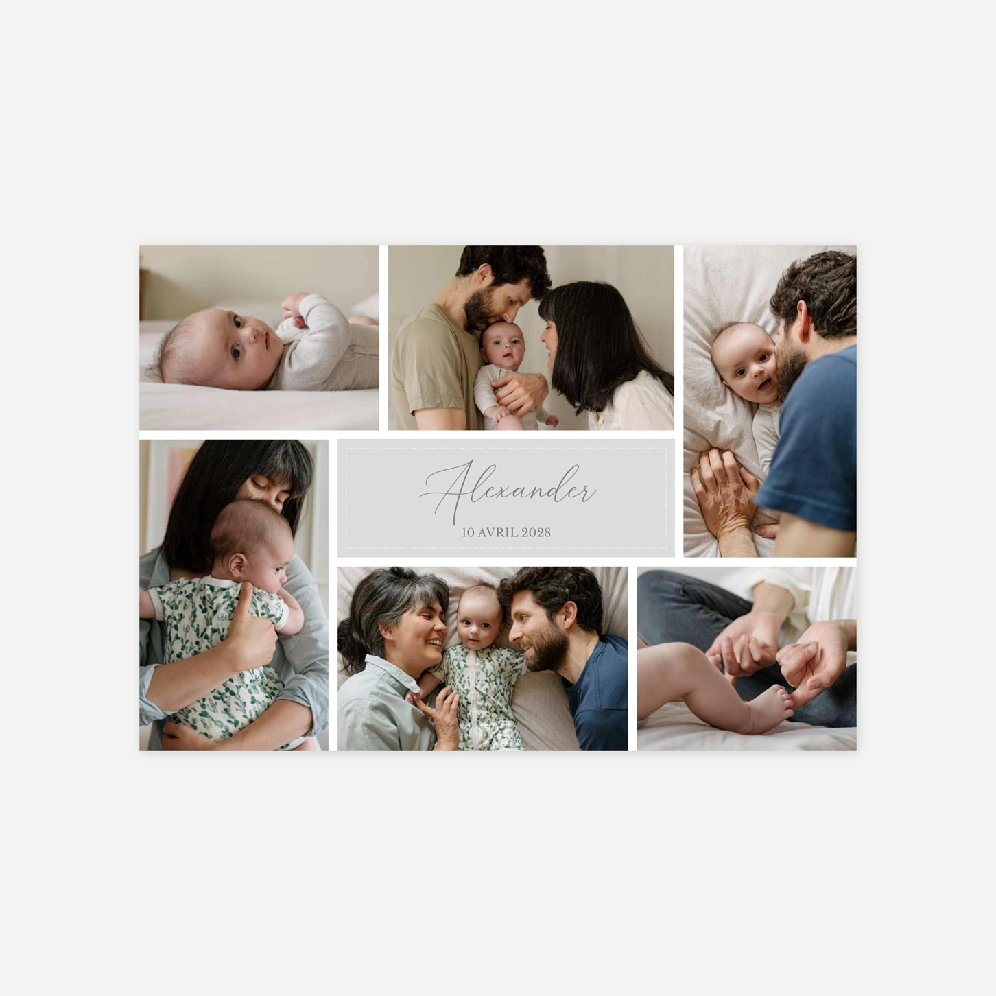 Faire-part naissance Trésor de Vie