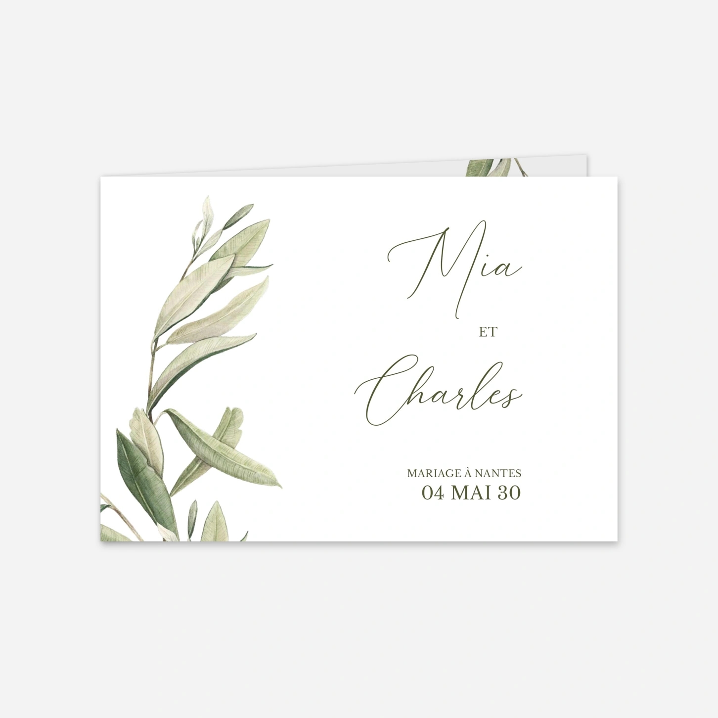 Faire-part mariage Union en Provence