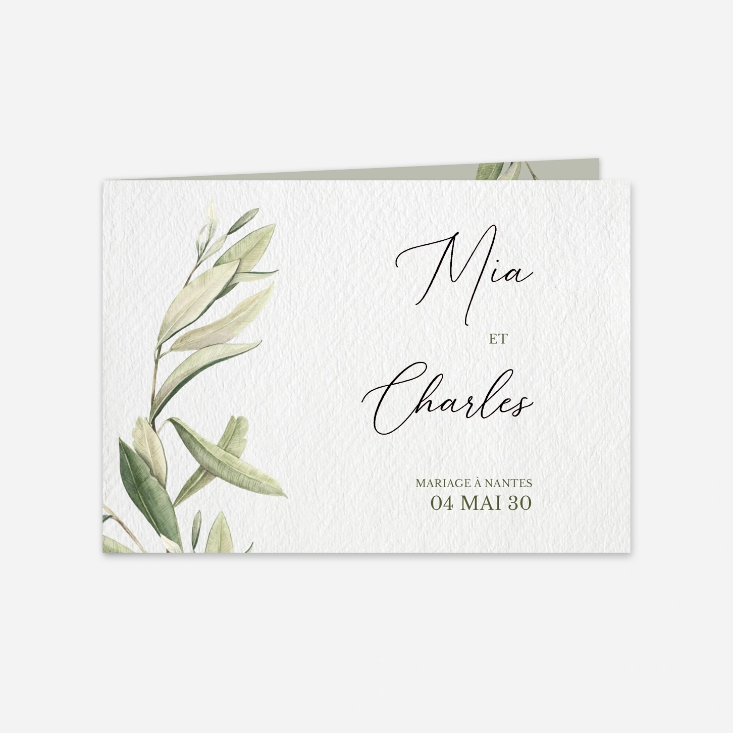 Faire-part mariage Union en Provence