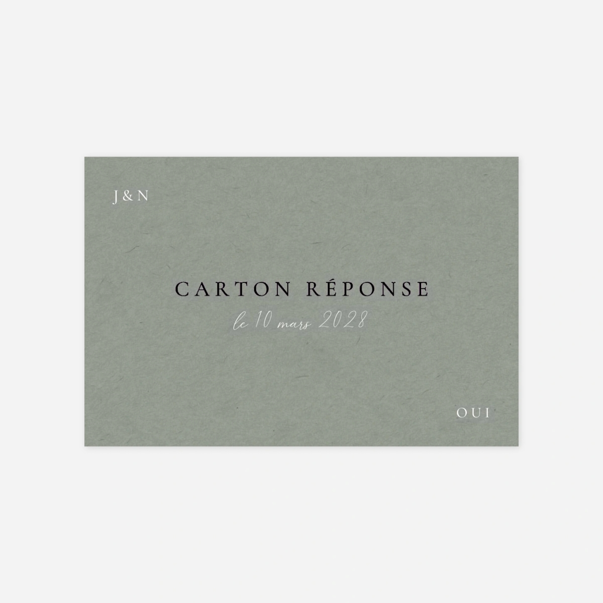 Carton réponse Union d’Amour