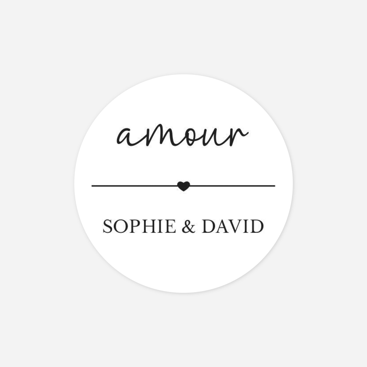 Stickers mariage Union heureuse