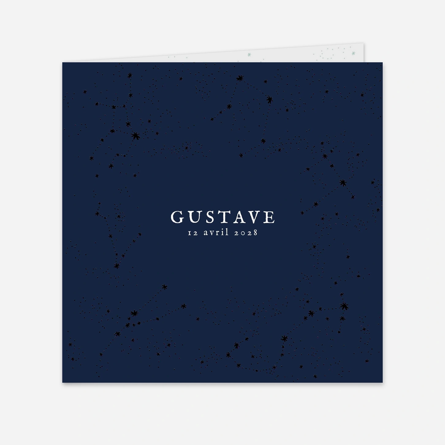 Faire-part naissance Univers