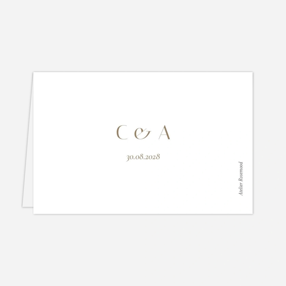 Marque-place mariage Unis