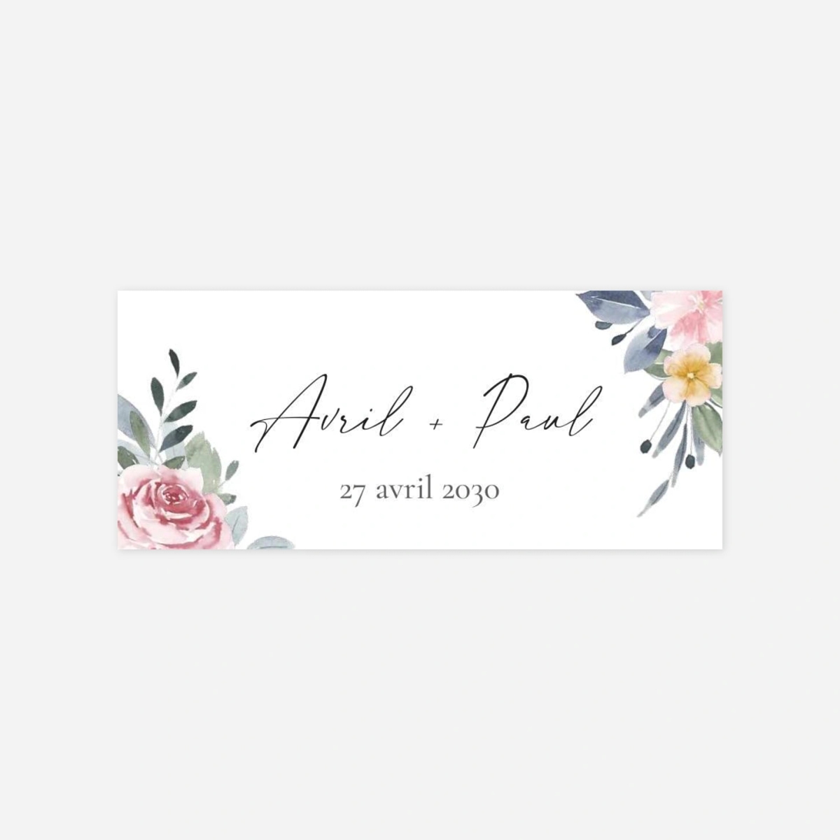 Stickers mariage Union poétique