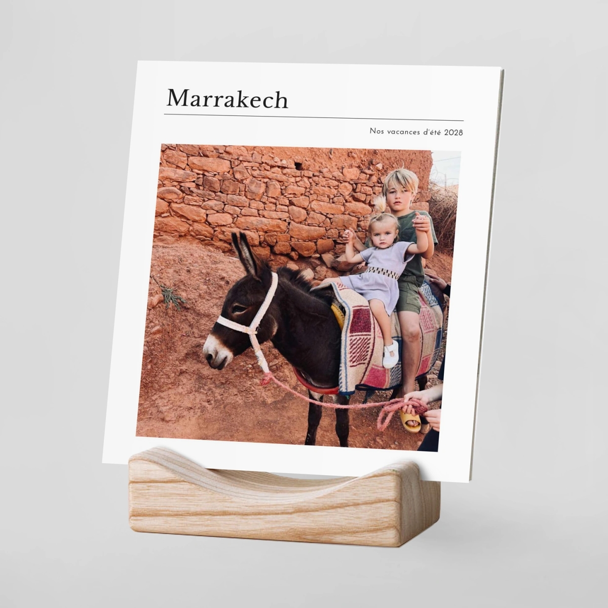 Porte-photos Un voyage inoubliable