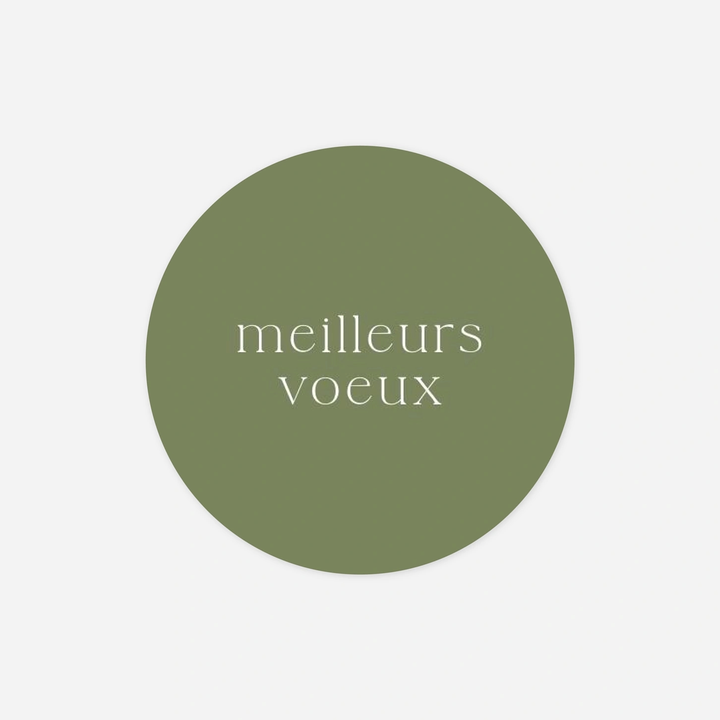 Étiquette cadeau Noël Vague d'amour