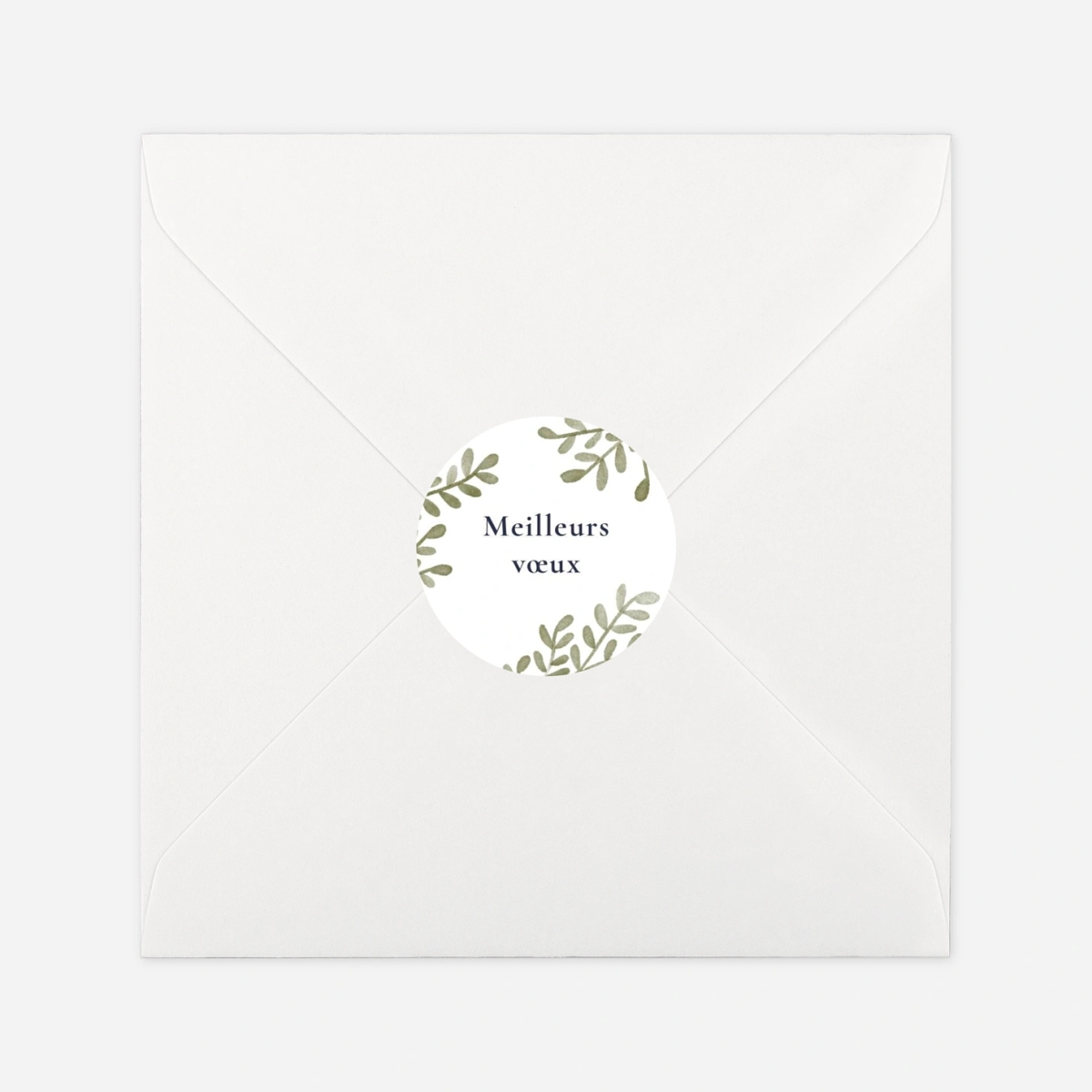 Étiquette cadeau Noël Village de Noël