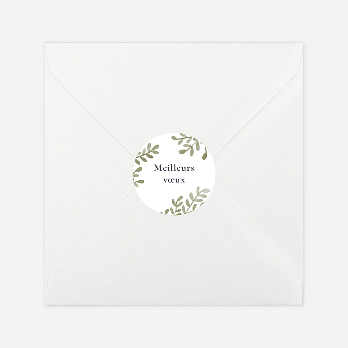 Étiquette cadeau Noël Village de Noël