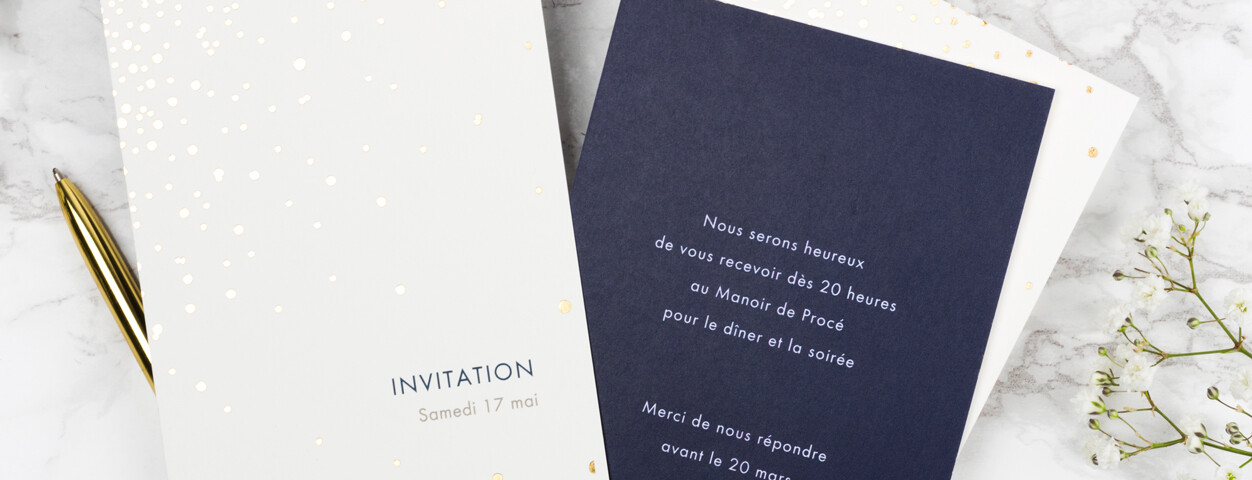 Exemples de textes de cartons d'invitation mariage