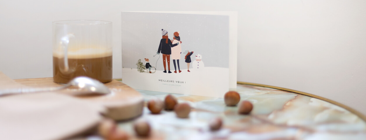 Noël traditionnel amitié carte de vœux belle poésie de noël cartes