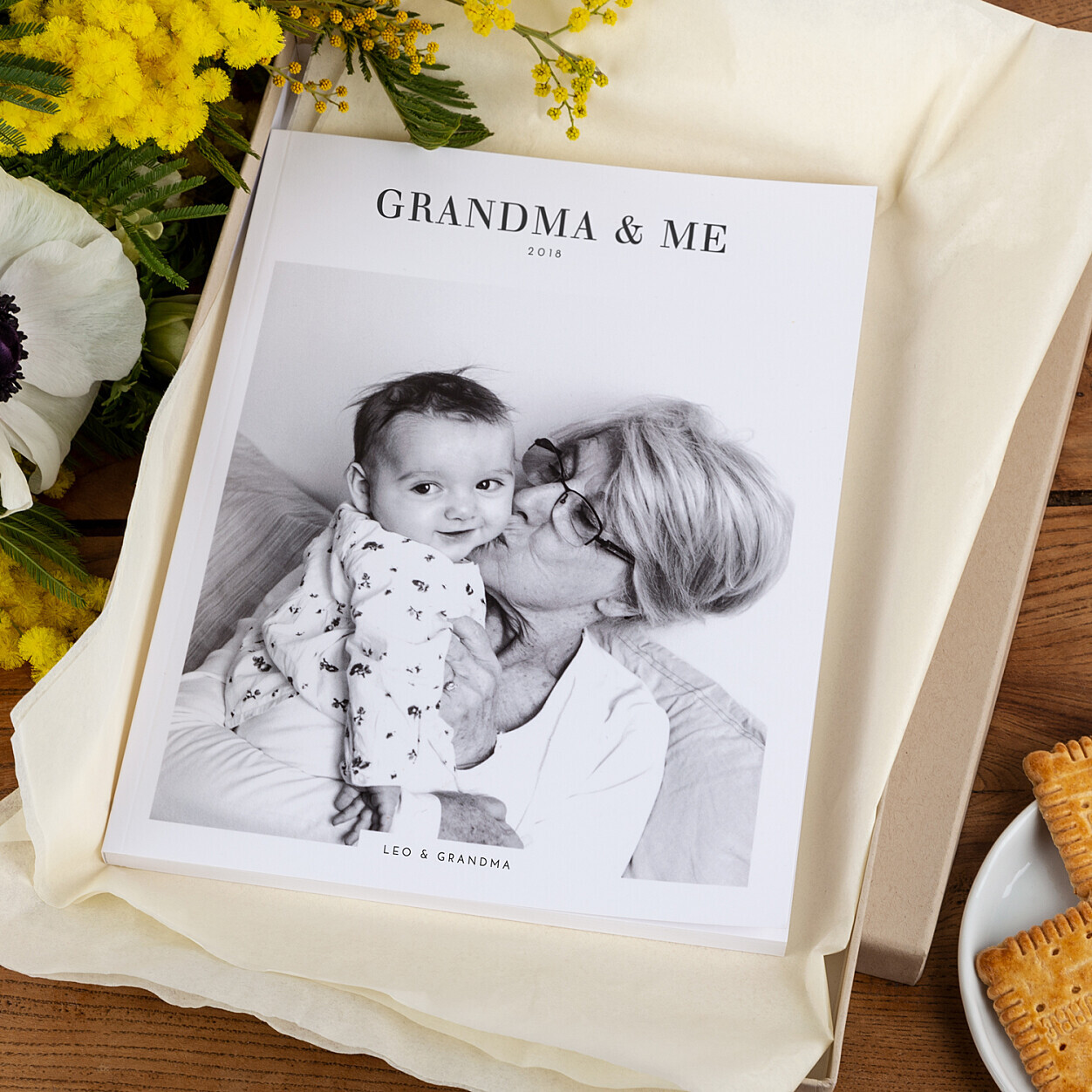 Livre photo pour la fête des grands mères