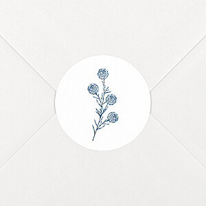 Stickers pour enveloppes mariage Laure de sagazan blanc
