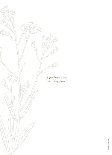 Couverture livret de messe mariage Botanique vert - Page 4